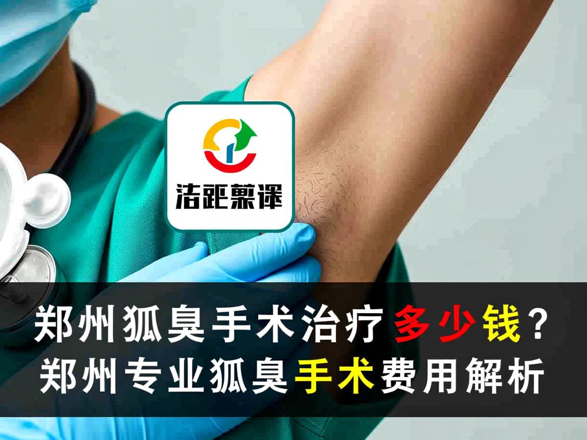 郑州狐臭手术治疗要多少钱?郑州专业狐臭手术费用解析 郑州狐臭手术治疗要多少钱?郑州专业狐臭手术费用解析