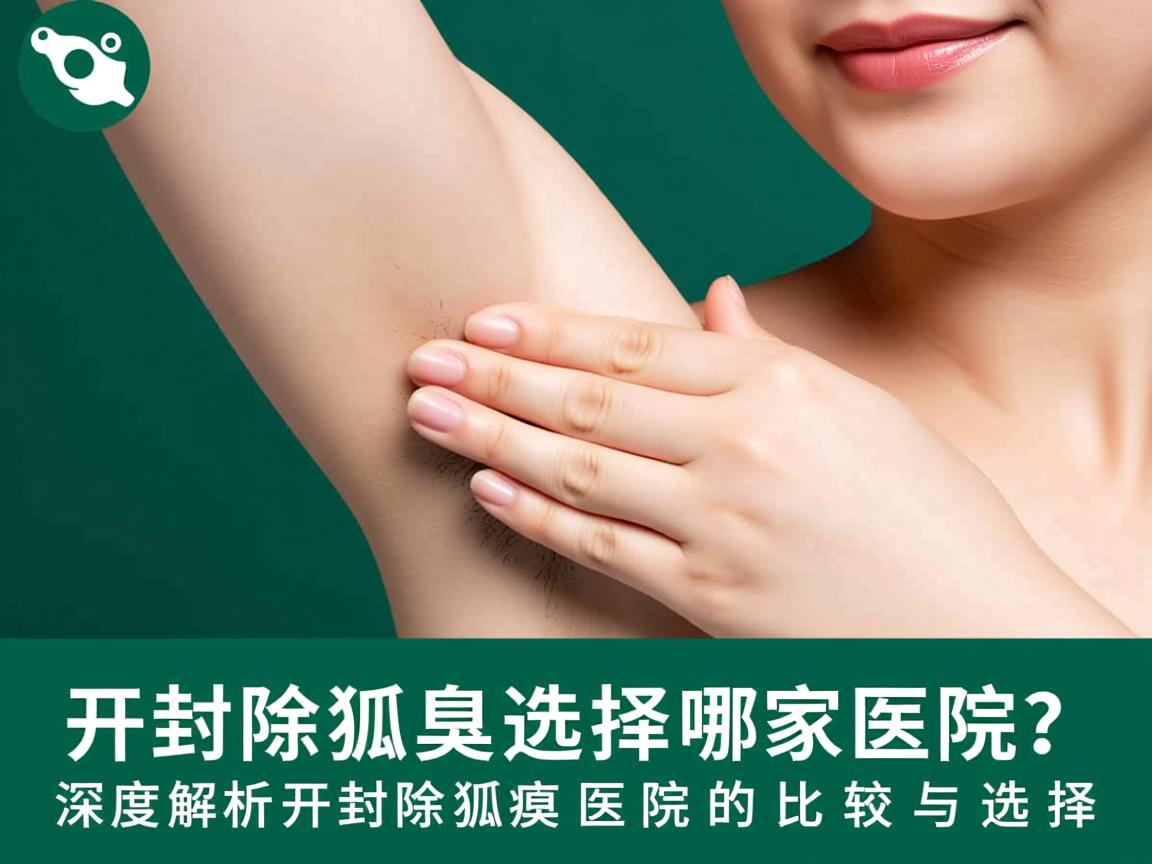 开封除狐臭选择哪家医院？深度解析开封除狐臭医院的比较与选择