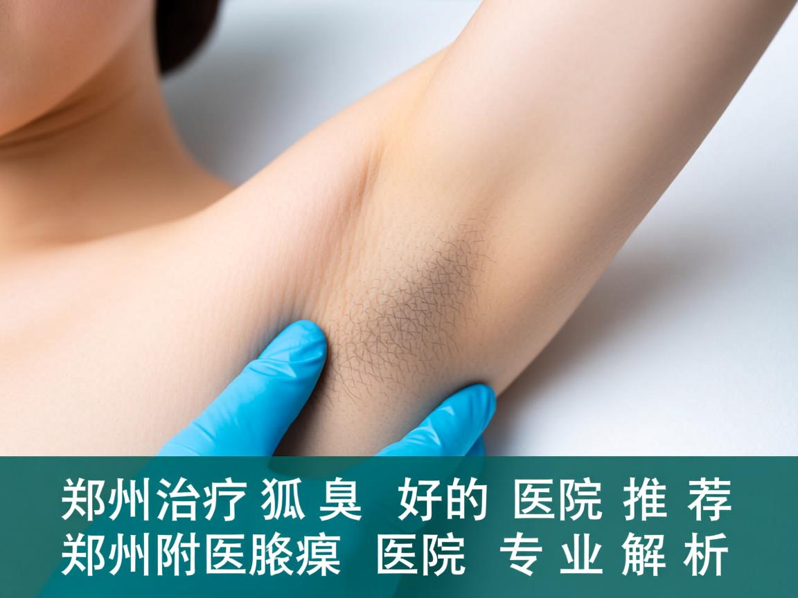郑州治疗狐臭好的医院推荐，郑州附医腋臭医院专业解析