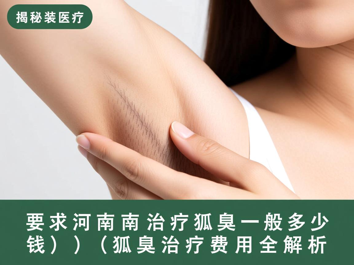 揭秘河南治疗狐臭一般多少钱，狐臭治疗费用全解析