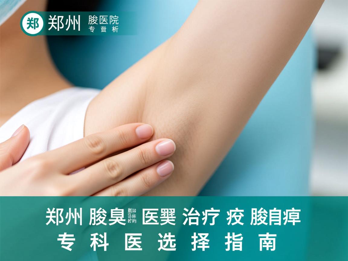 郑州腋臭医院专业解析,郑州治疗腋臭的专科医院选择指南 郑州腋臭医院专业解析,郑州治疗腋臭的专科医院选择指南