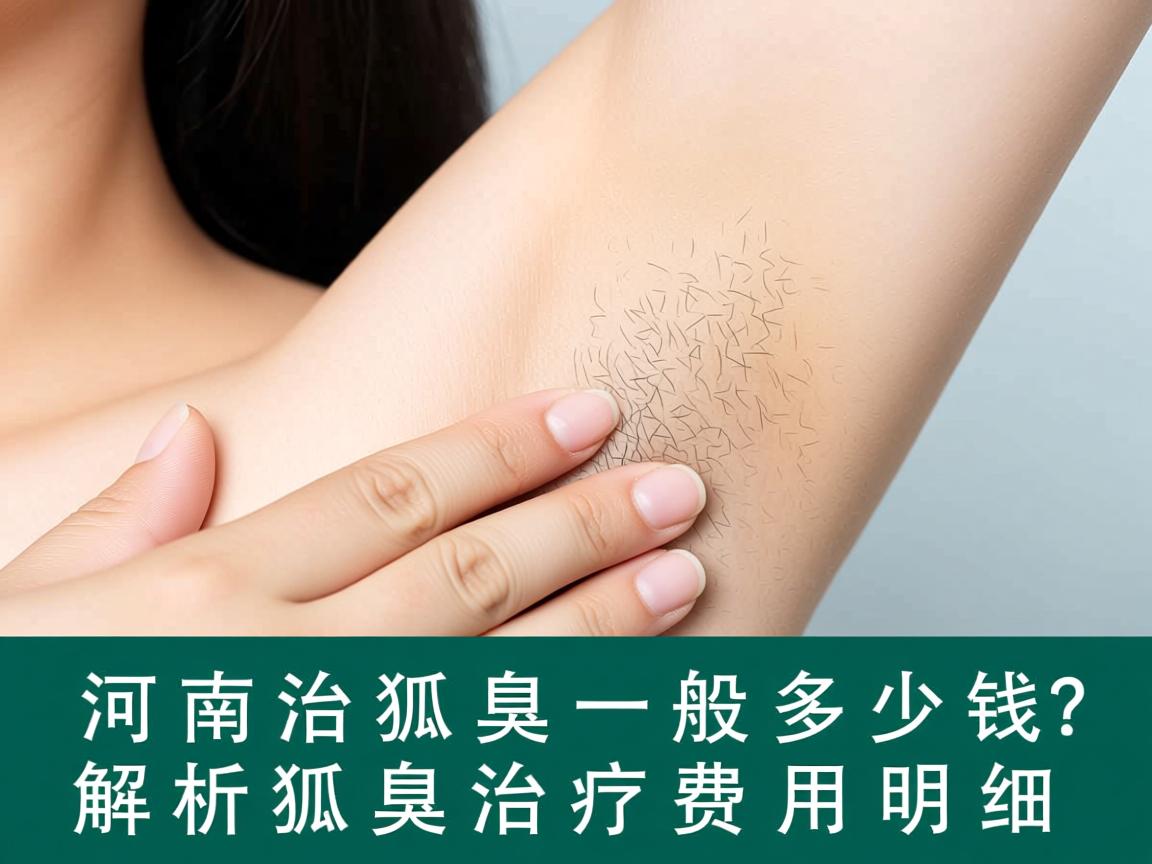 河南治狐臭一般多少钱?解析狐臭治疗费用明细 河南治狐臭一般多少钱?解析狐臭治疗费用明细