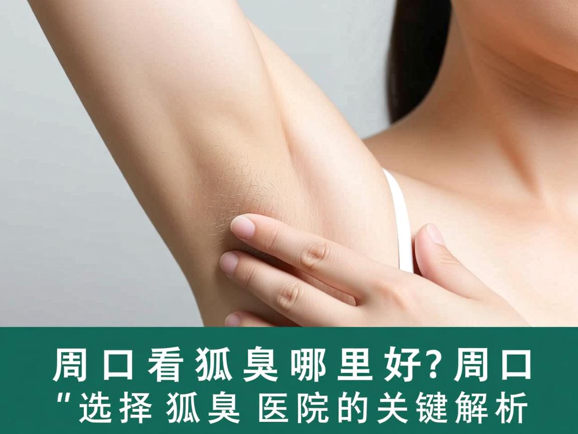 周口看狐臭哪里好？周口选择狐臭医院的关键解析