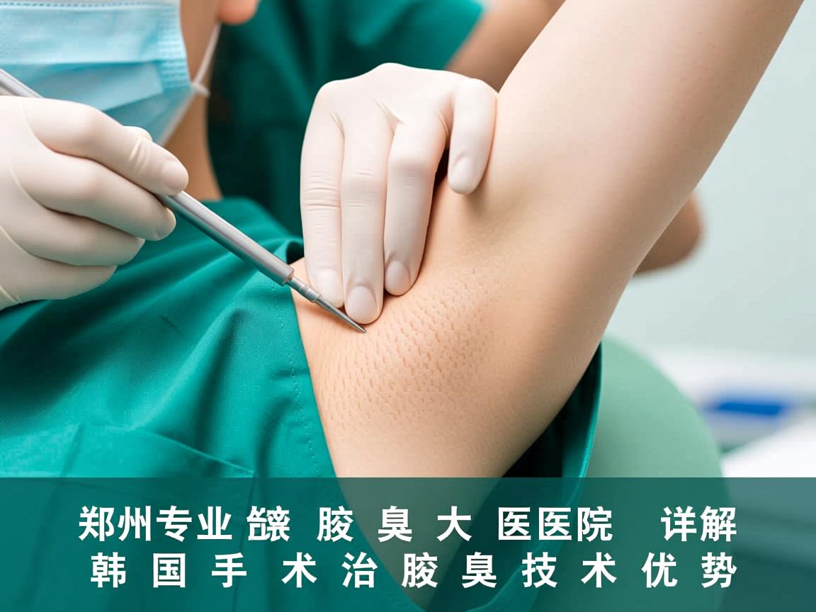 郑州专业治腋臭大医院 详解韩国手术治腋臭技术优势 郑州专业治腋臭大医院 详解韩国手术治腋臭技术优势