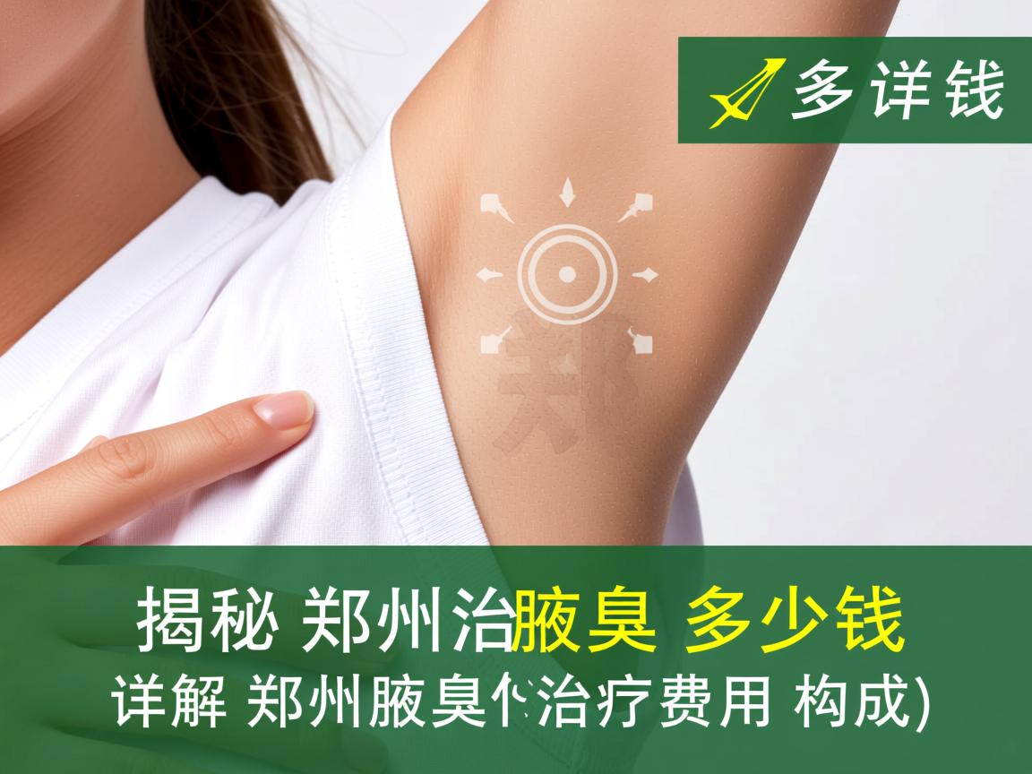揭秘郑州治疗腋臭多少钱，详解郑州腋臭治疗费用构成
