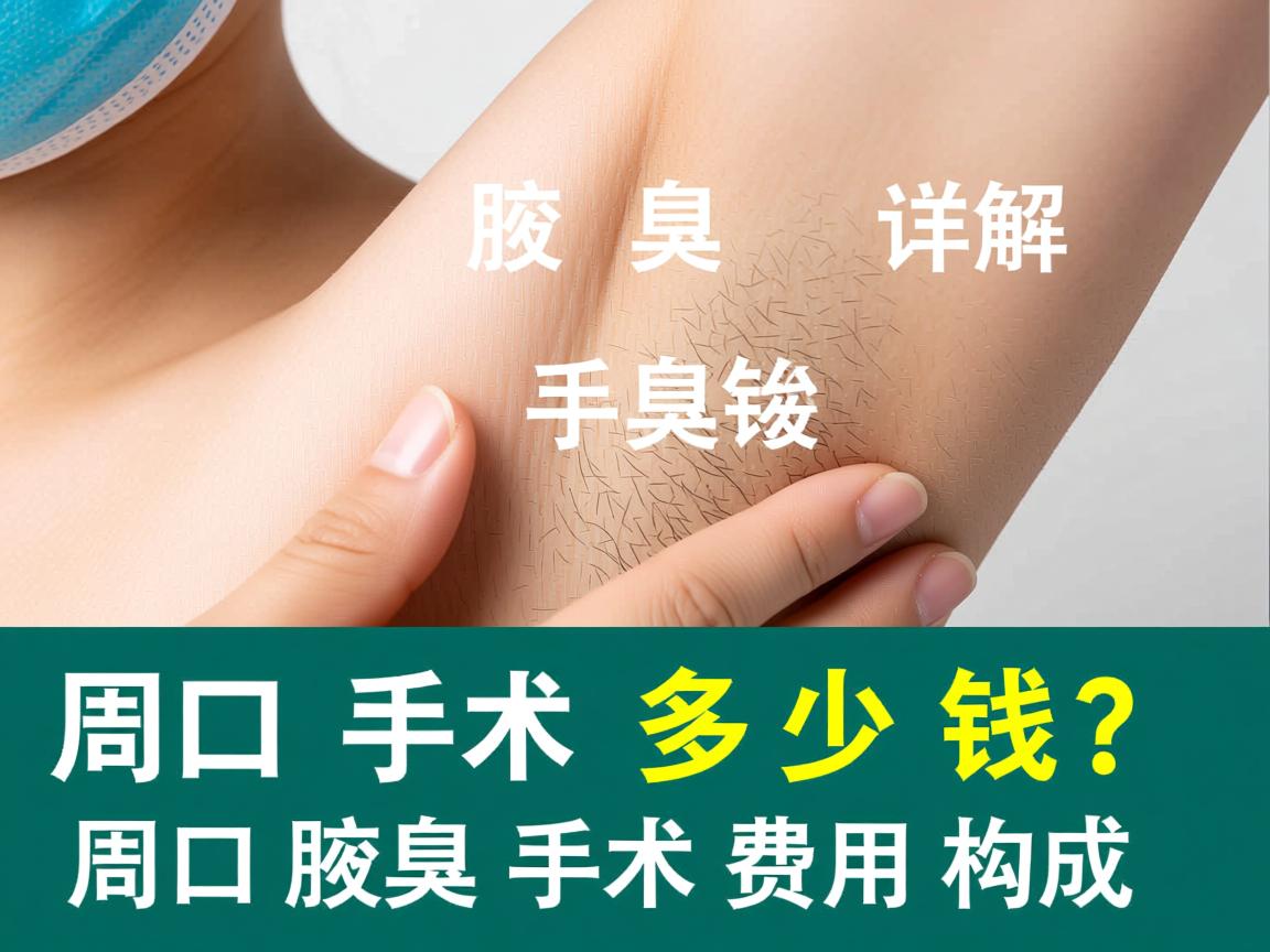 周口腋臭手术多少钱?详解周口腋臭手术费用构成 周口腋臭手术多少钱?详解周口腋臭手术费用构成