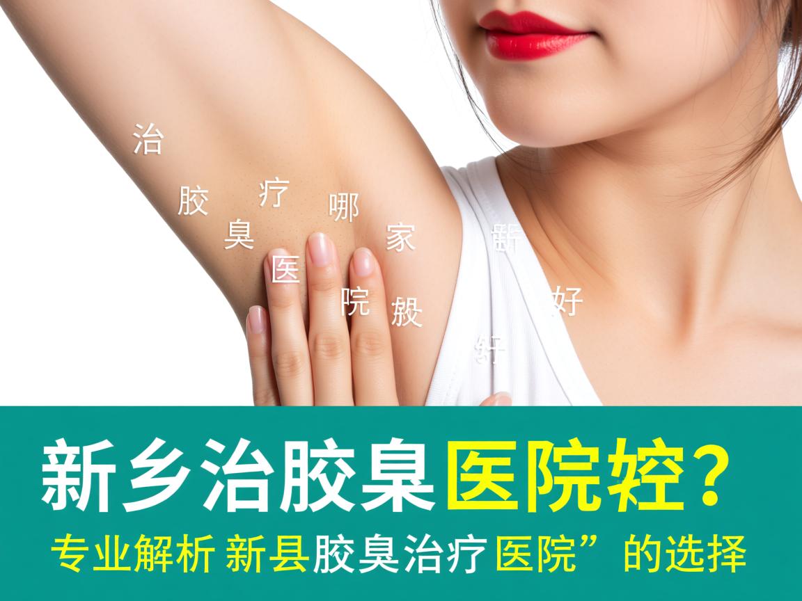 新乡治疗腋臭哪家医院较好？专业解析新乡腋臭治疗医院的选择