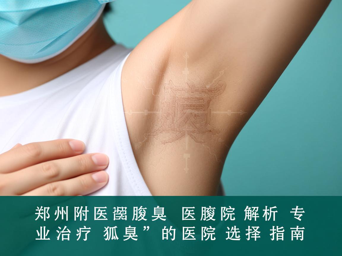 郑州附医腋臭医院解析,郑州专业治疗狐臭的医院选择指南 郑州附医腋臭医院解析,郑州专业治疗狐臭的医院选择指南