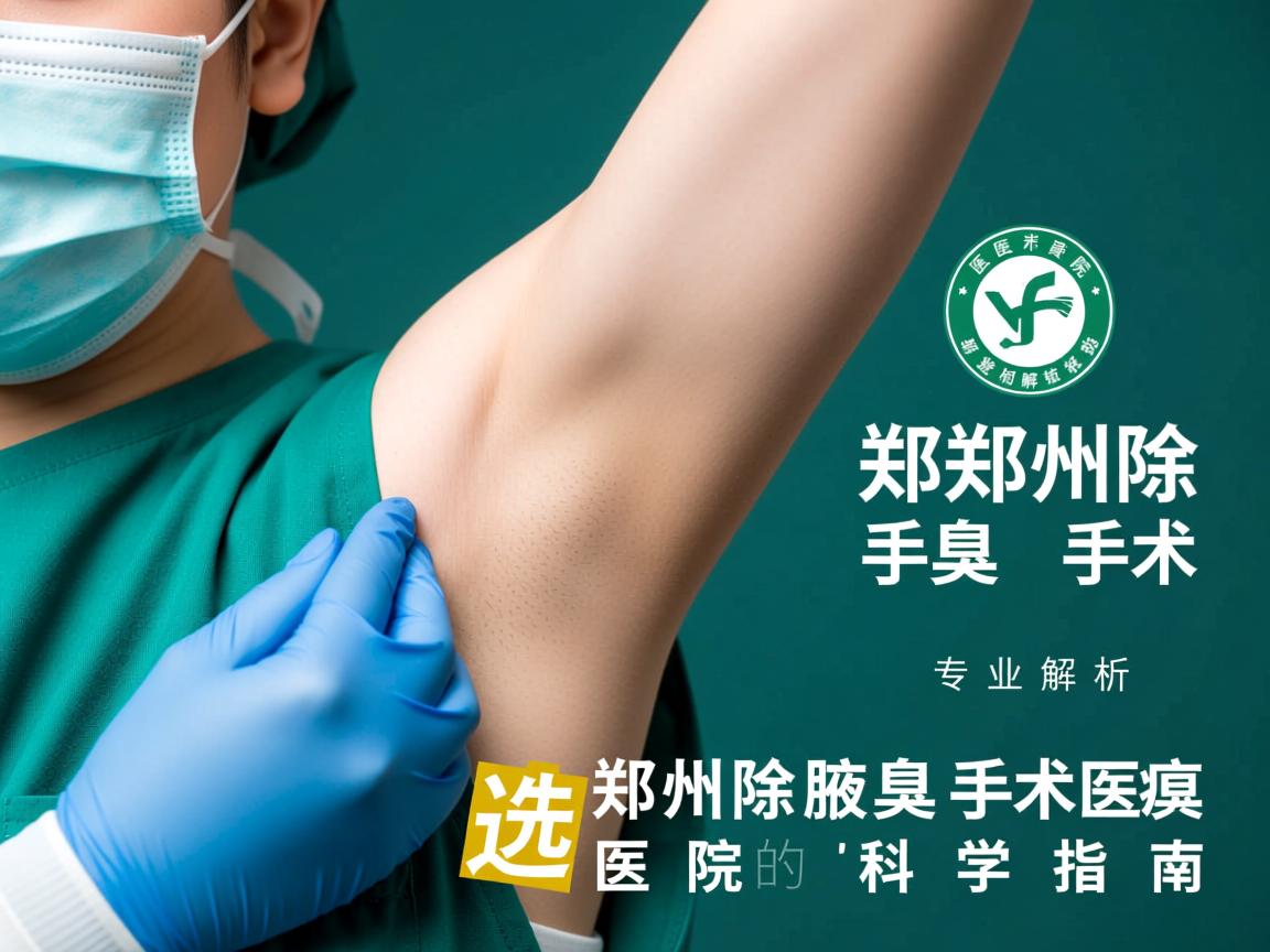 郑州除腋臭手术医院专业解析，选择郑州除腋臭手术医院的科学指南