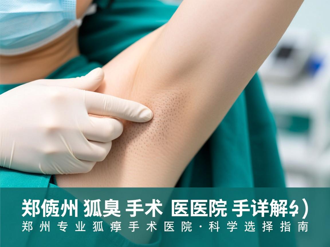 郑州狐臭手术医院详解，郑州专业狐臭手术医院的科学选择指南