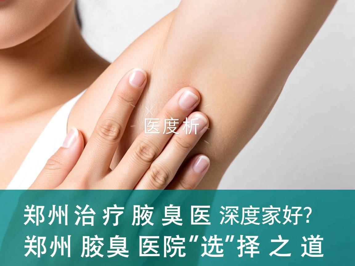 郑州治疗腋臭医院哪家好?深度解析郑州腋臭医院的选择之道 郑州治疗腋臭医院哪家好?深度解析郑州腋臭医院的选择之道