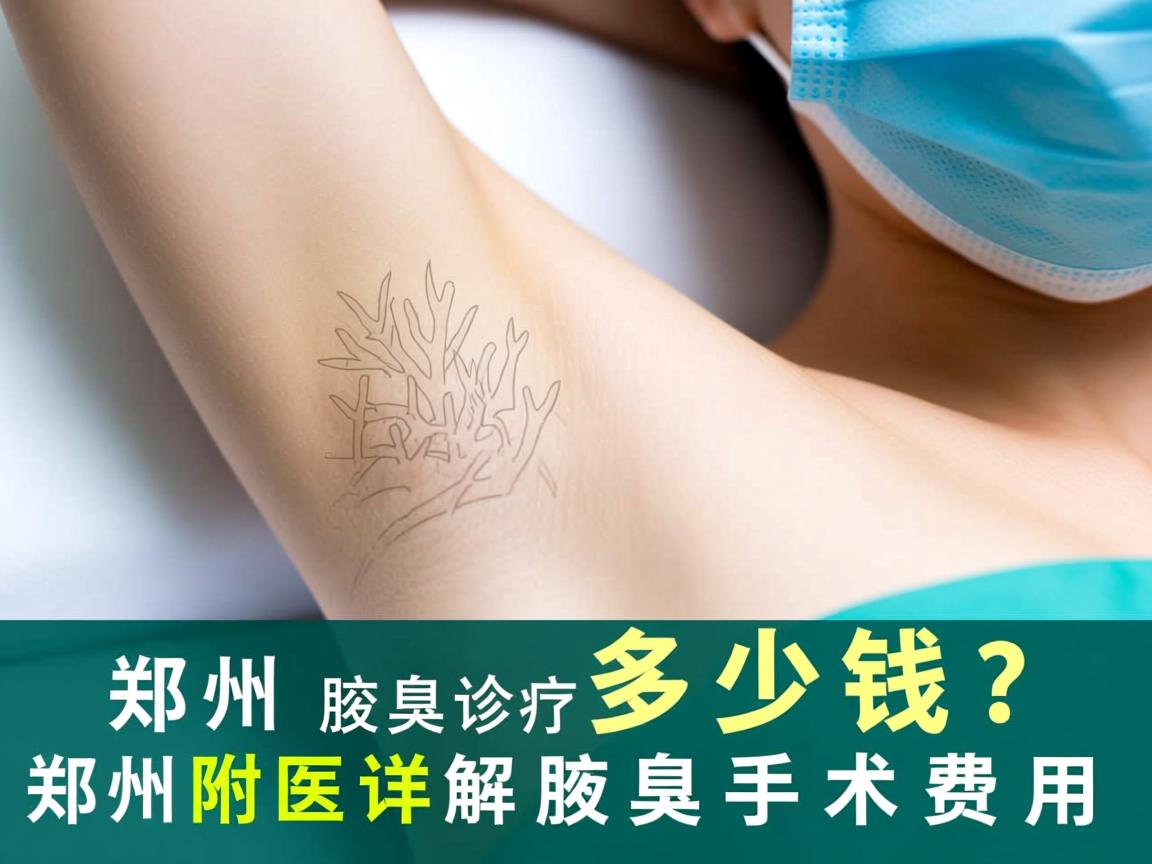 郑州腋臭诊疗多少钱?郑州附医详解腋臭手术费用 郑州腋臭诊疗多少钱?郑州附医详解腋臭手术费用