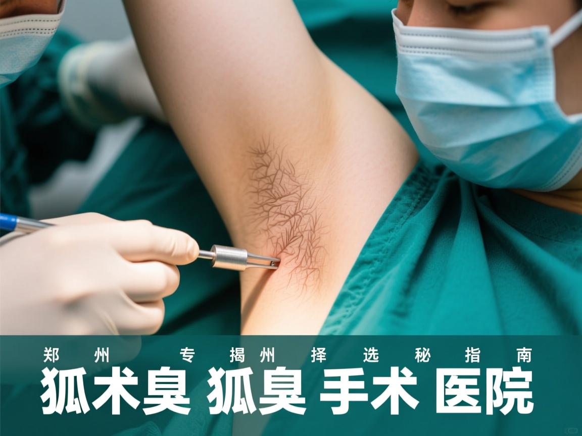 郑州狐臭手术选择指南，揭秘郑州专业狐臭手术医院