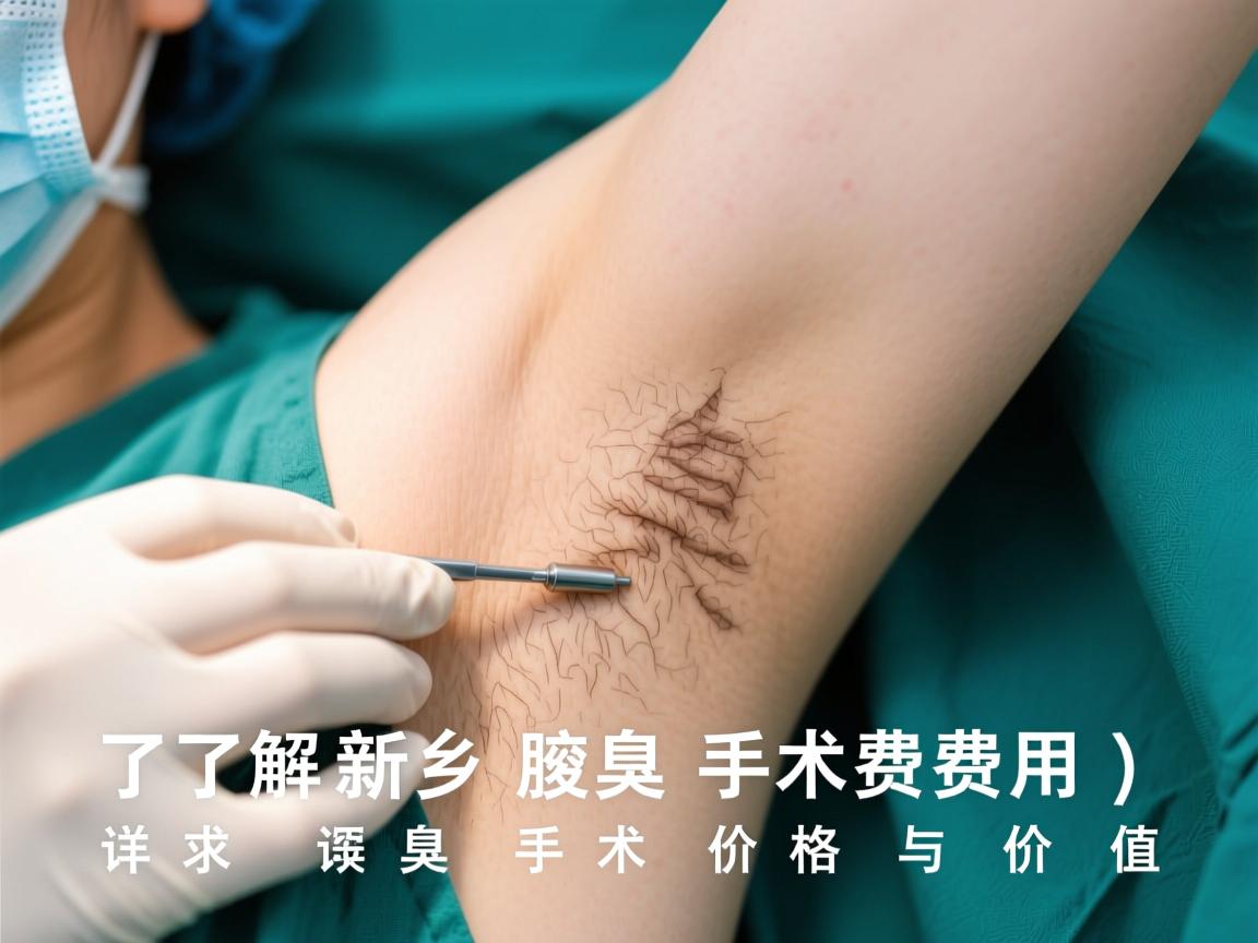 了解新乡腋臭手术费用，详解腋臭手术价格与价值