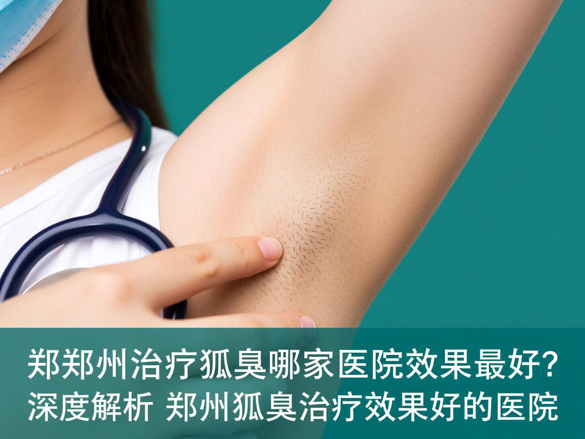 郑州治疗狐臭哪家医院效果最好？深度解析郑州狐臭治疗效果好的医院