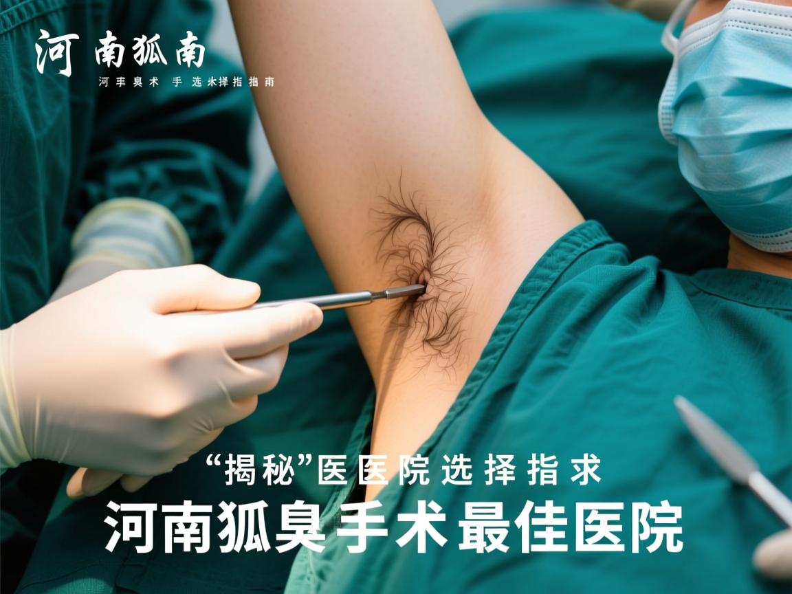 河南狐臭手术医院选择指南,揭秘河南狐臭手术最佳医院 河南狐臭手术医院选择指南,揭秘河南狐臭手术最佳医院