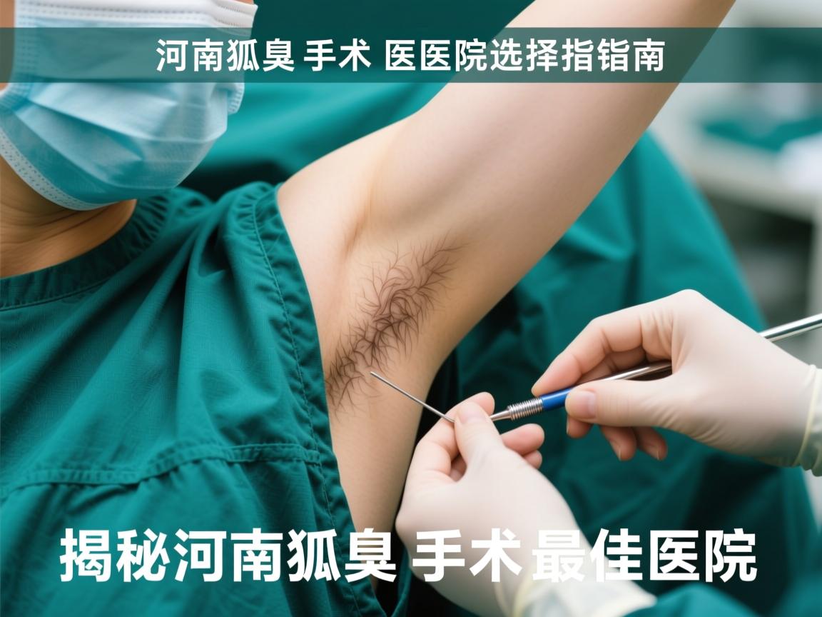 河南狐臭手术医院选择指南,揭秘河南狐臭手术最佳医院 河南狐臭手术医院选择指南,揭秘河南狐臭手术最佳医院