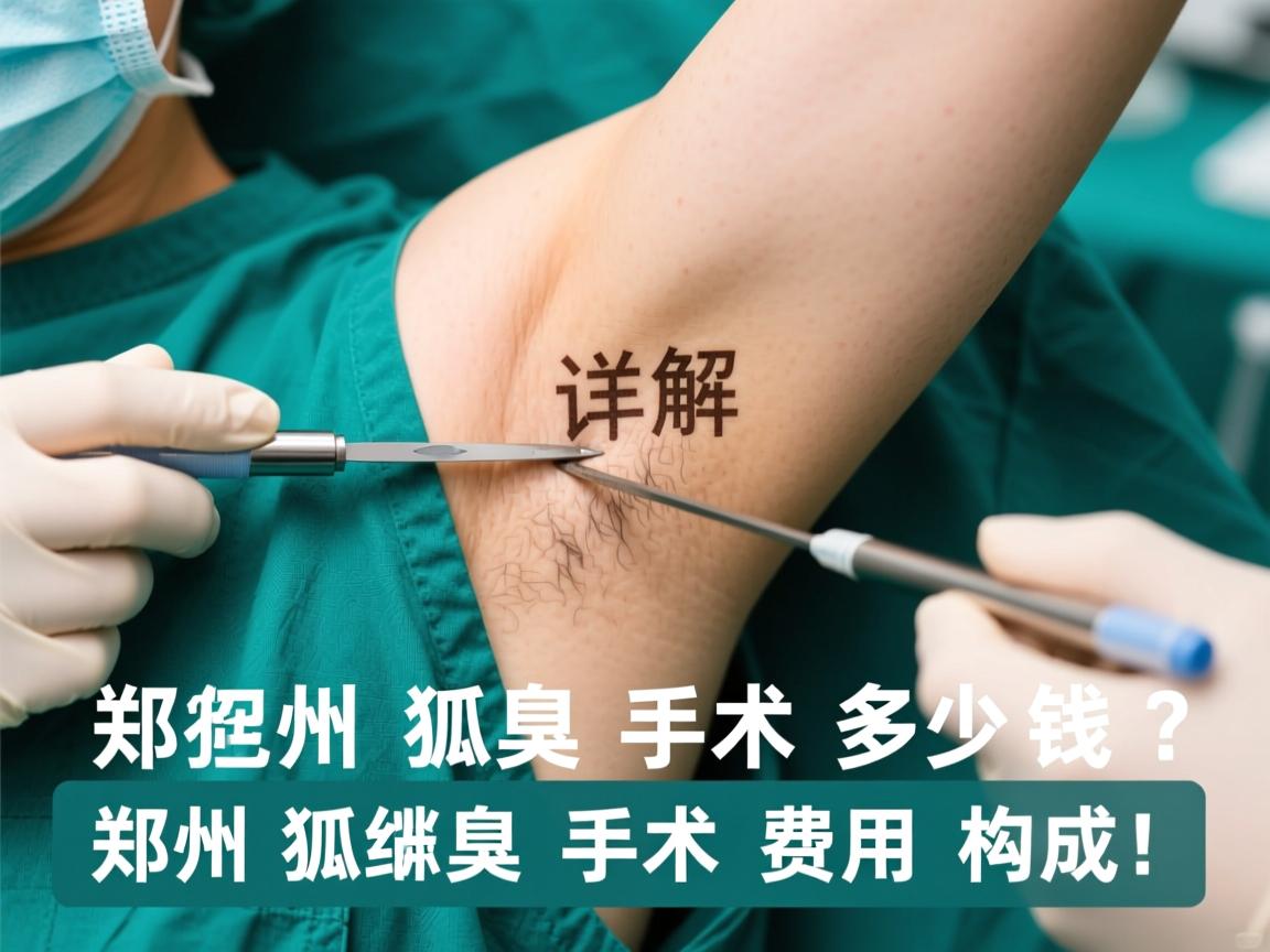 郑州狐臭手术多少钱?详解郑州狐臭手术费用构成 郑州狐臭手术多少钱?详解郑州狐臭手术费用构成