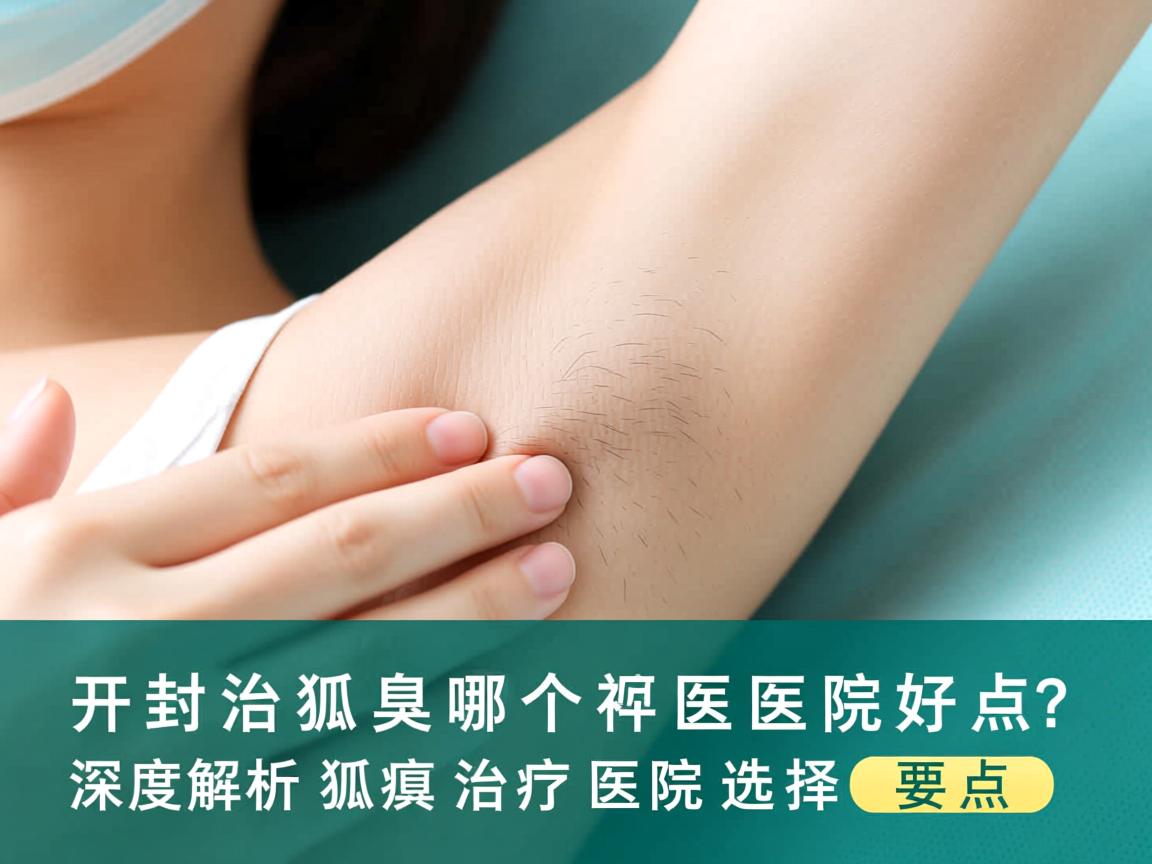 开封治狐臭哪个医院好点？深度解析狐臭治疗医院选择要点