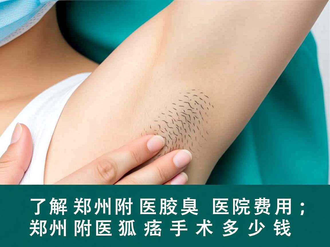 了解郑州附医腋臭医院费用，郑州附医狐臭手术多少钱