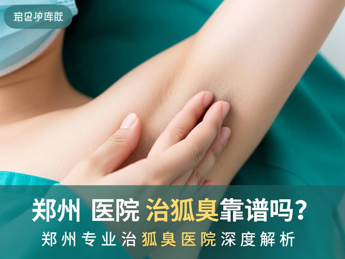 郑州医院治狐臭靠谱吗？郑州专业治狐臭医院深度解析