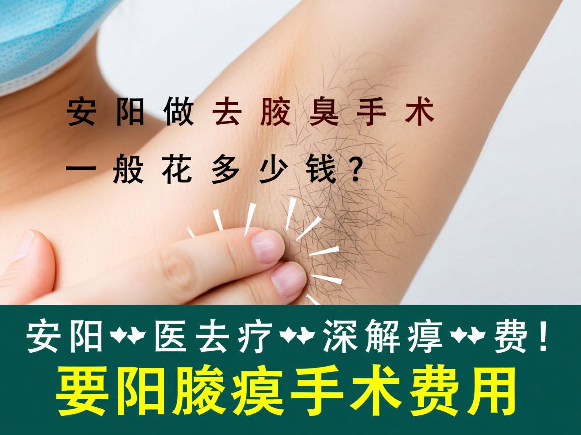 安阳做去腋臭手术一般花多少钱?深度解析安阳去腋臭手术费用 安阳做去腋臭手术一般花多少钱?深度解析安阳去腋臭手术费用