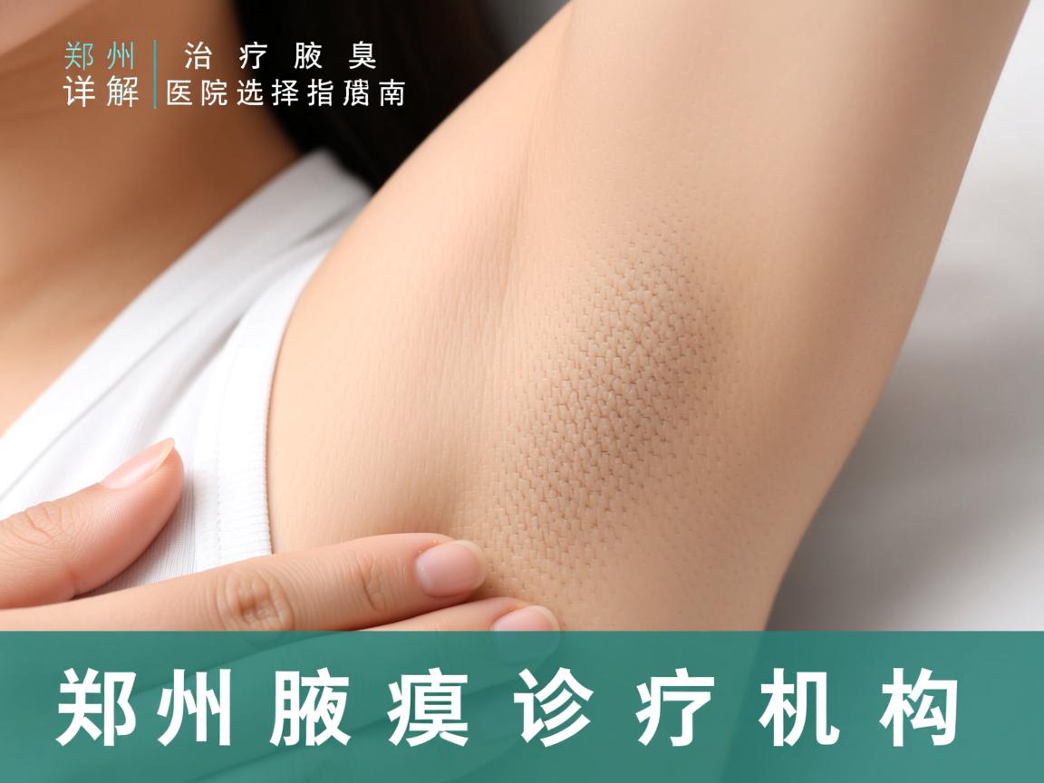 郑州治疗腋臭医院选择指南，详解郑州腋臭诊疗机构