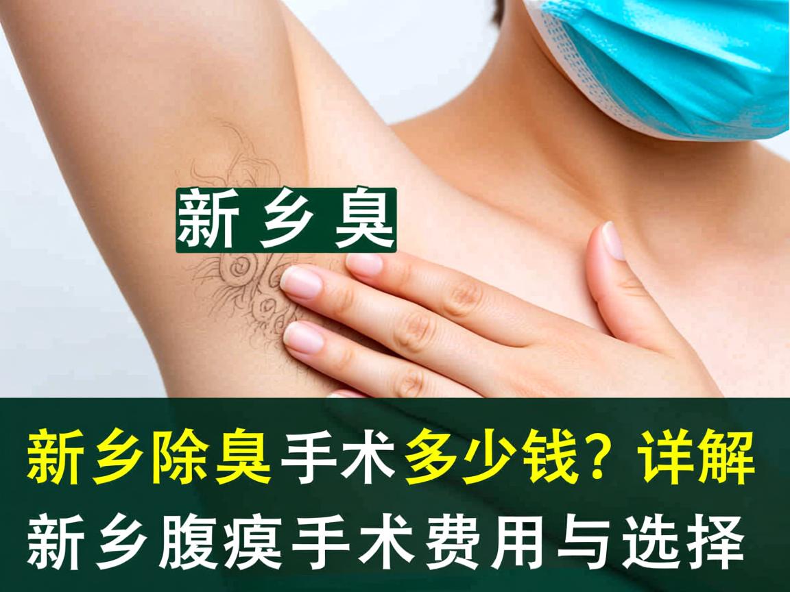 新乡除腋臭手术多少钱?详解新乡腋臭手术费用与选择 新乡除腋臭手术多少钱?详解新乡腋臭手术费用与选择