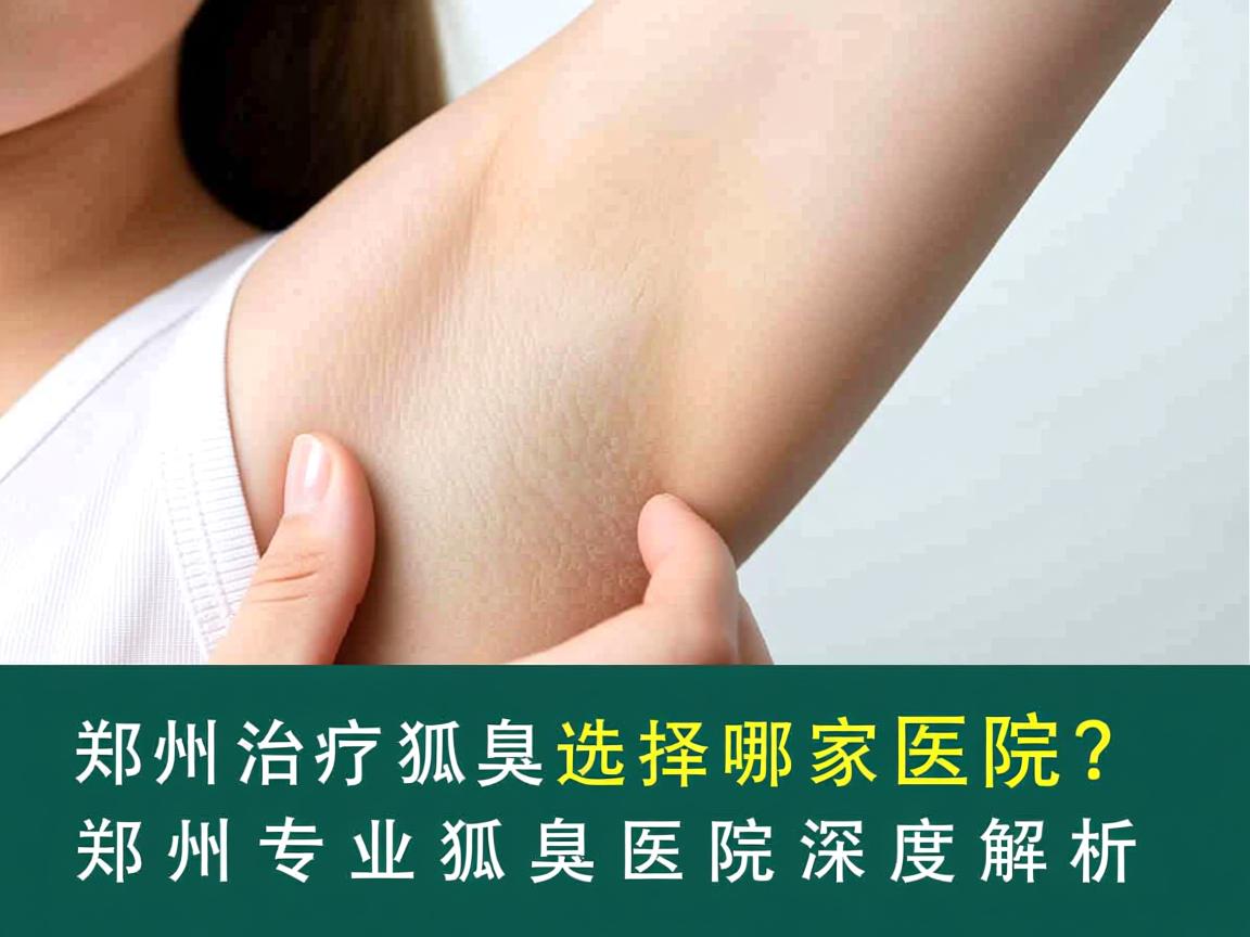 郑州治疗狐臭选择哪家医院？郑州专业狐臭医院深度解析