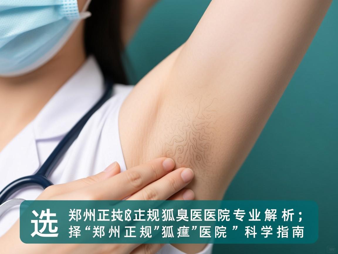 郑州正规狐臭医院专业解析,选择郑州正规狐臭医院的科学指南 郑州正规狐臭医院专业解析,选择郑州正规狐臭医院的科学指南