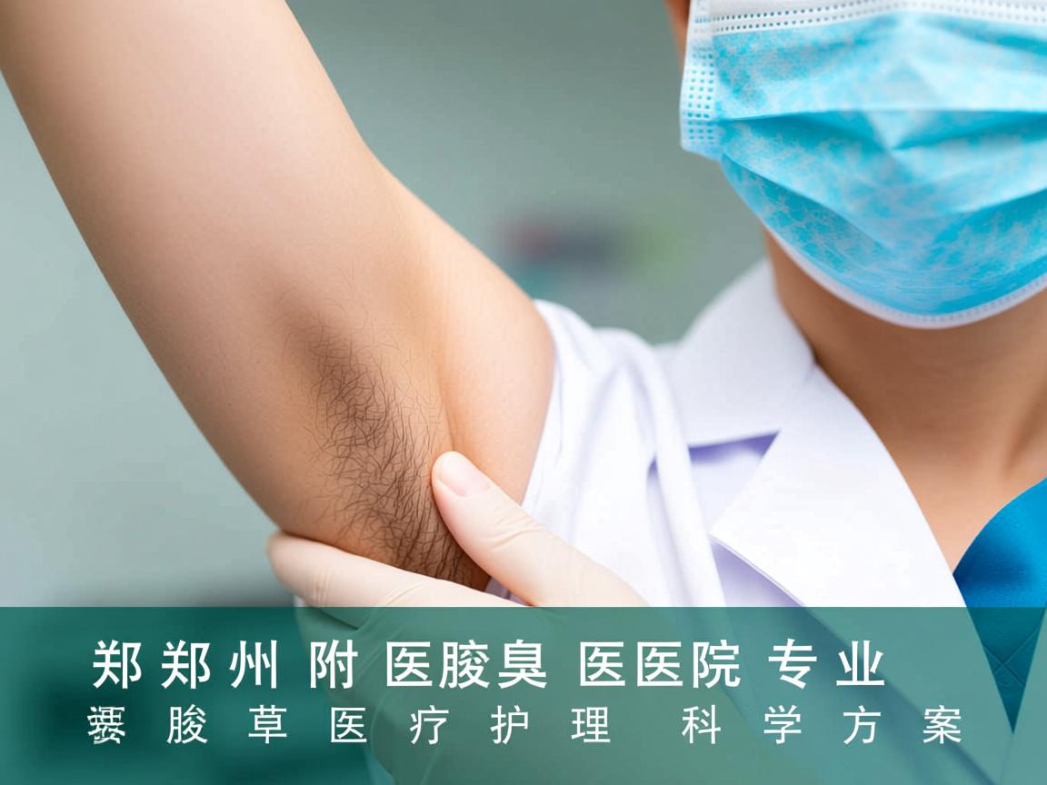 郑州附医腋臭医院专业解析，腋臭医疗护理的科学方案