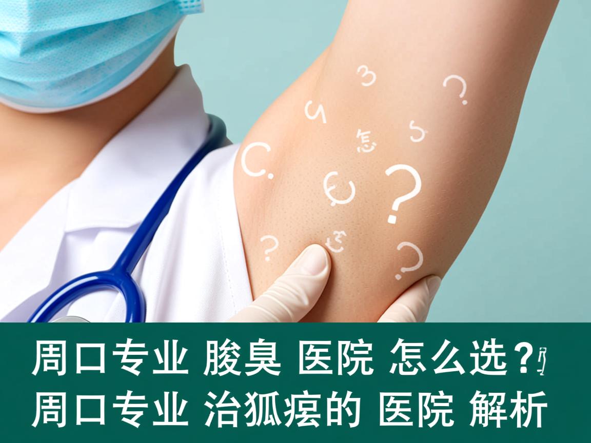 周口专业腋臭医院怎么选？周口专业治狐臭的医院解析