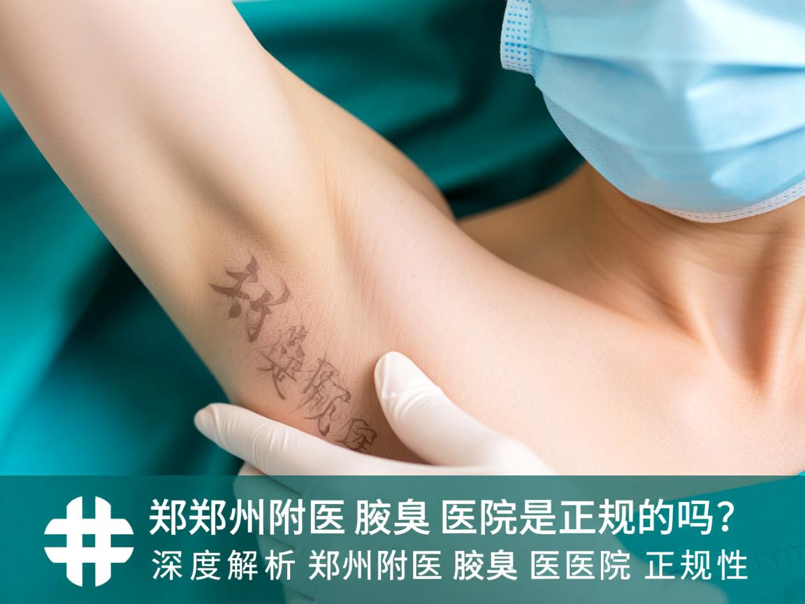 郑州附医腋臭医院是正规的吗?深度解析郑州附医腋臭医院正规性 郑州附医腋臭医院是正规的吗?深度解析郑州附医腋臭医院正规性