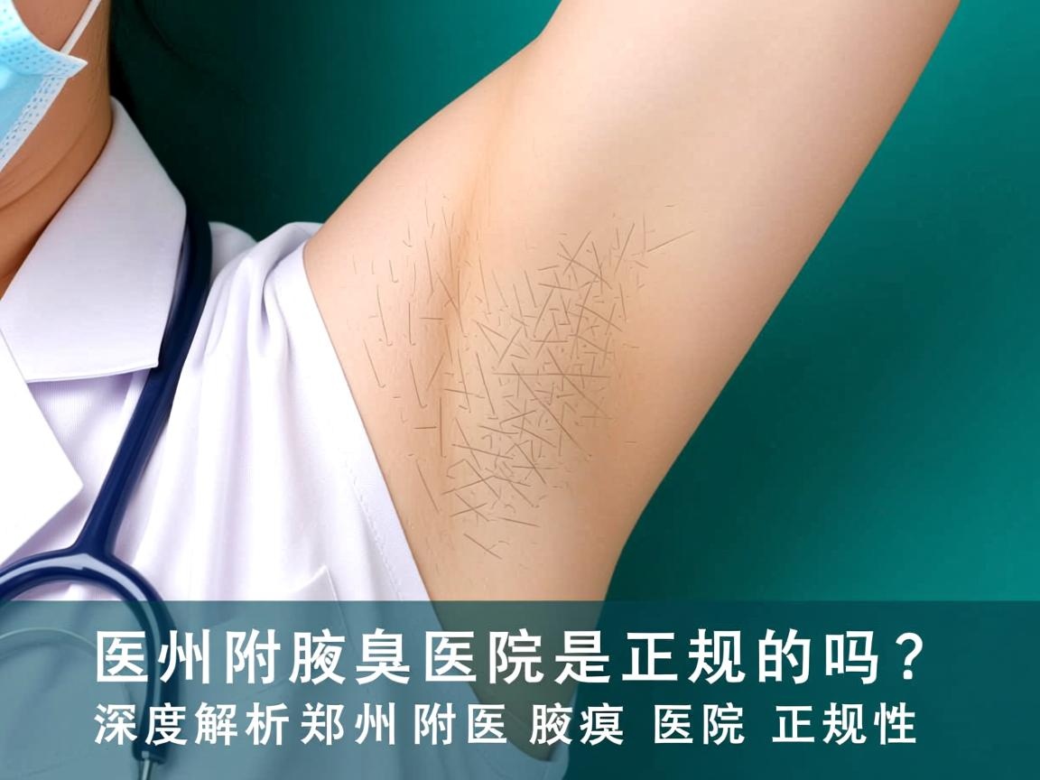 郑州附医腋臭医院是正规的吗?深度解析郑州附医腋臭医院正规性 郑州附医腋臭医院是正规的吗?深度解析郑州附医腋臭医院正规性