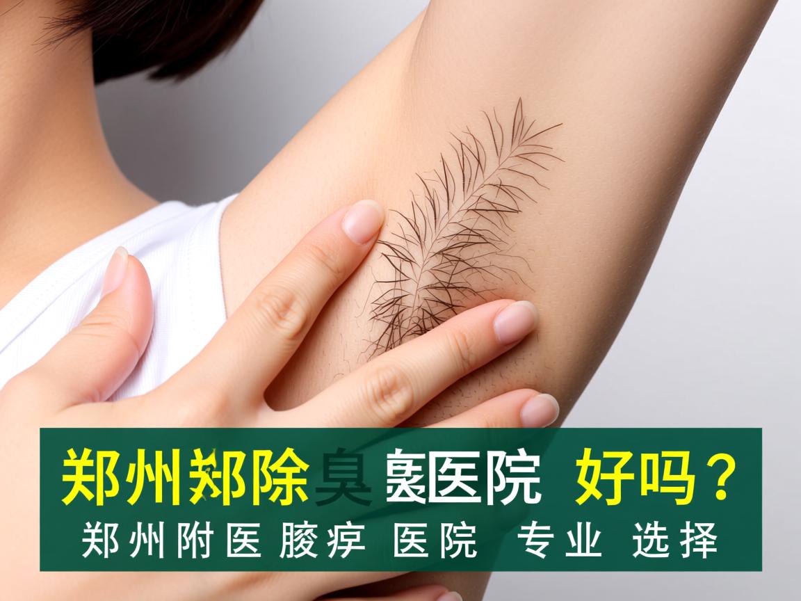 郑州除腋臭医院好吗？深度解析郑州附医腋臭医院的专业选择