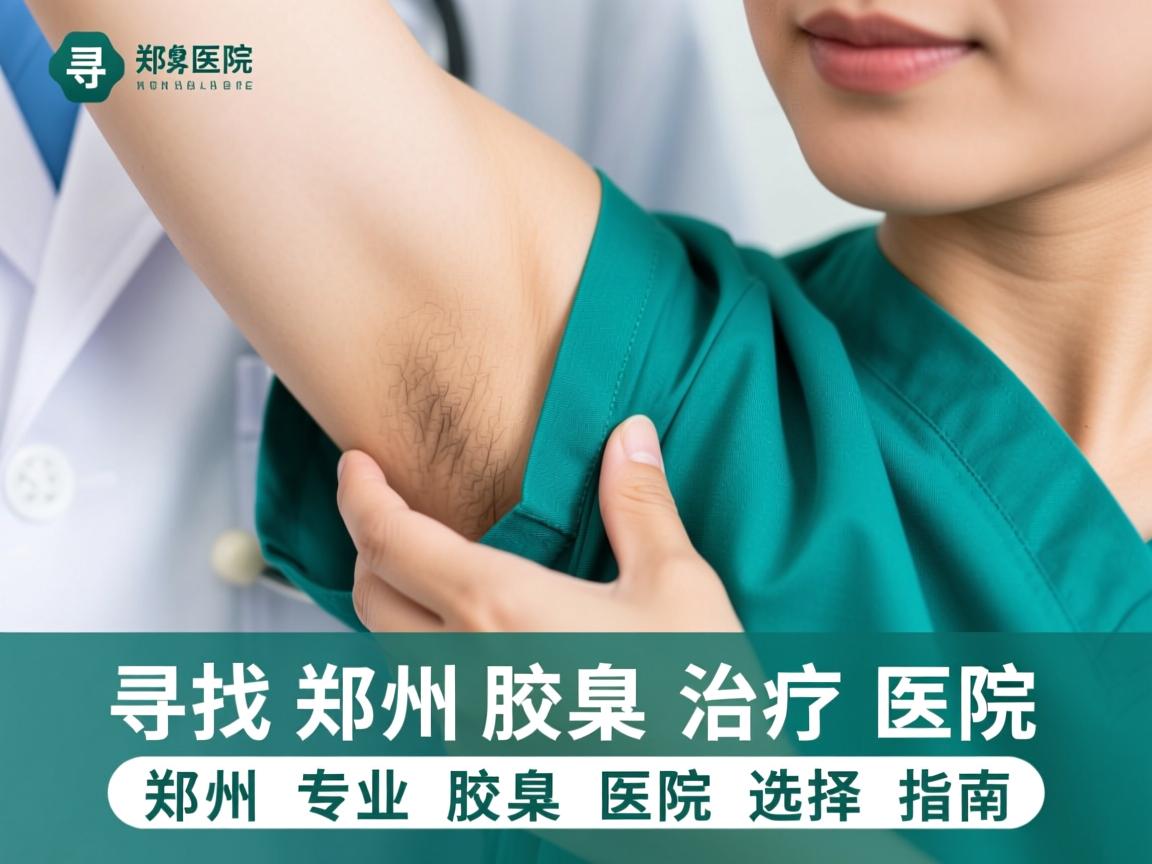 寻找郑州腋臭治疗医院，郑州专业腋臭医院选择指南