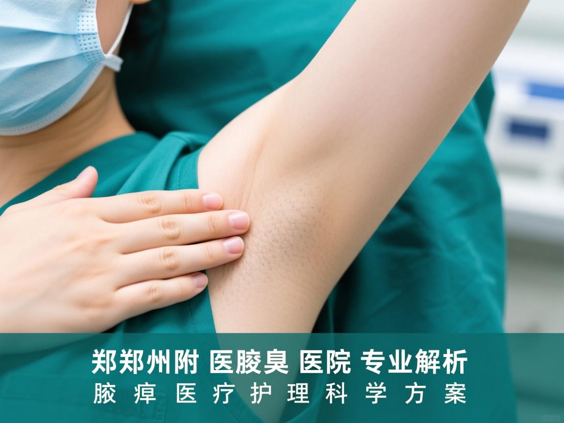 郑州附医腋臭医院专业解析，腋臭医疗护理的科学方案