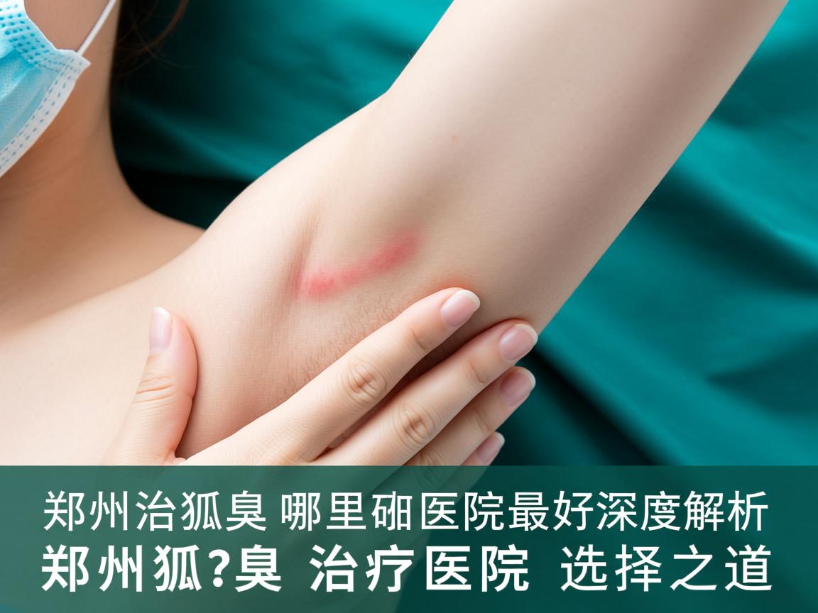 郑州治狐臭哪里医院最好？深度解析郑州狐臭治疗医院的选择之道