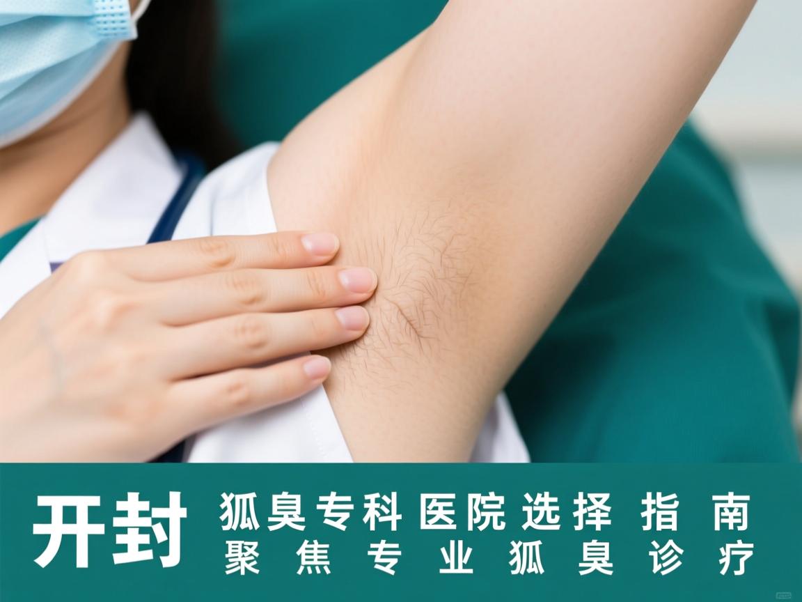 开封狐臭专科医院选择指南，聚焦专业狐臭诊疗