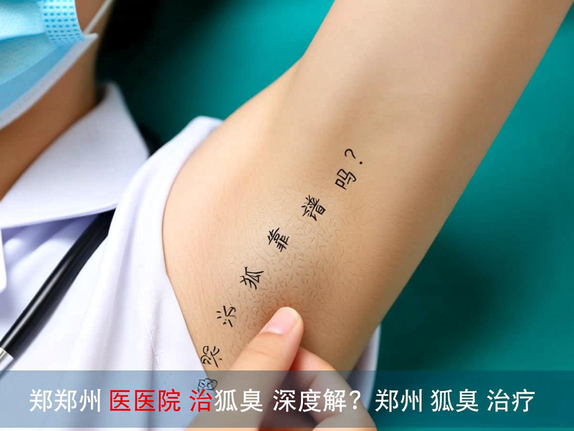 郑州医院治狐臭靠谱吗？深度解析郑州狐臭治疗