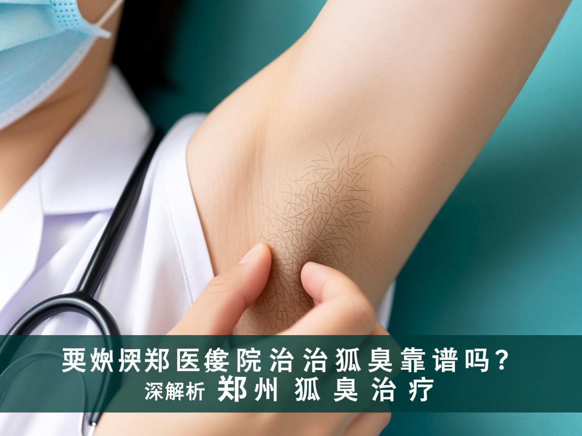 郑州医院治狐臭靠谱吗？深度解析郑州狐臭治疗