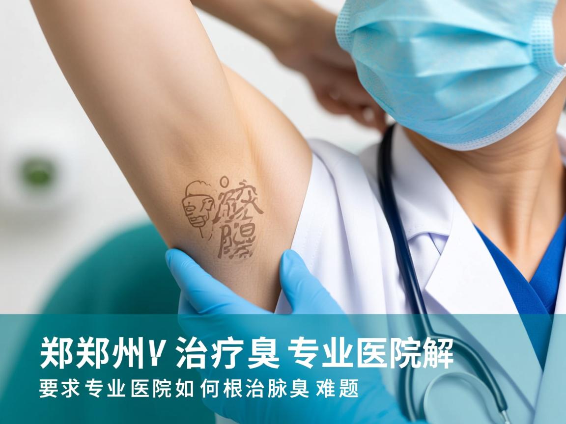郑州治疗腋臭的专业医院解析，专业医院如何根治腋臭难题