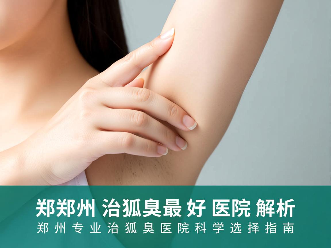 郑州治狐臭最好医院解析，郑州专业治狐臭医院的科学选择指南