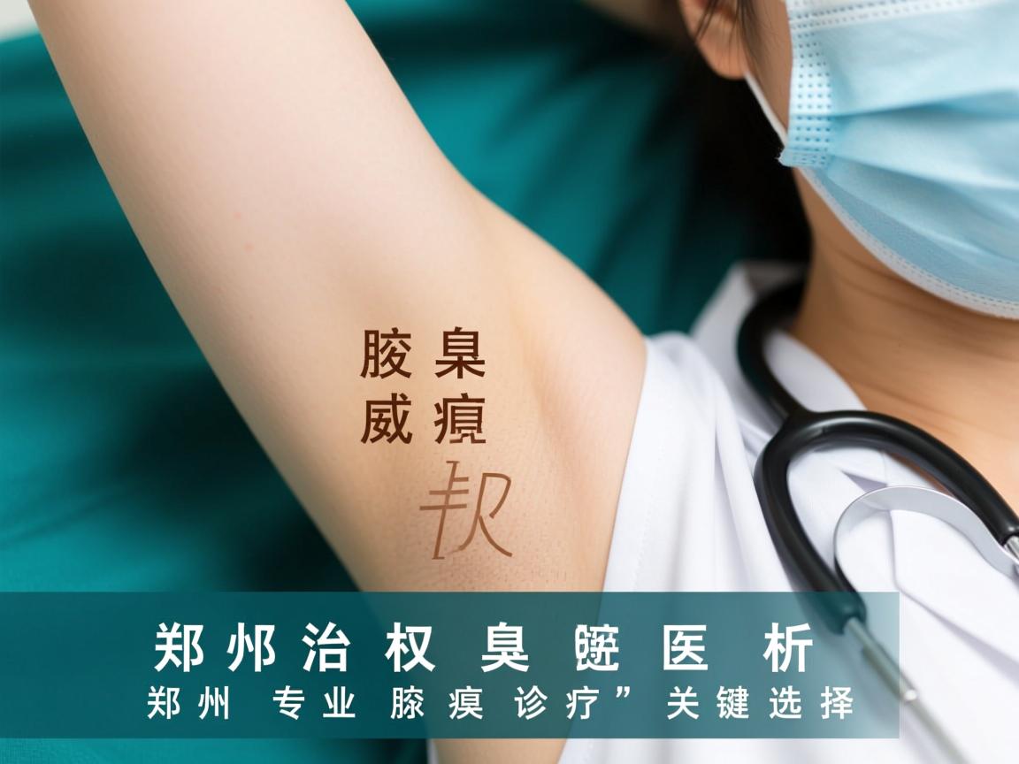 郑州治腋臭权威医院解析，郑州专业腋臭诊疗的关键选择