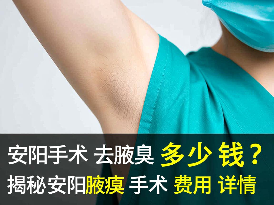 安阳手术去腋臭多少钱?揭秘安阳腋臭手术费用详情 安阳手术去腋臭多少钱?揭秘安阳腋臭手术费用详情