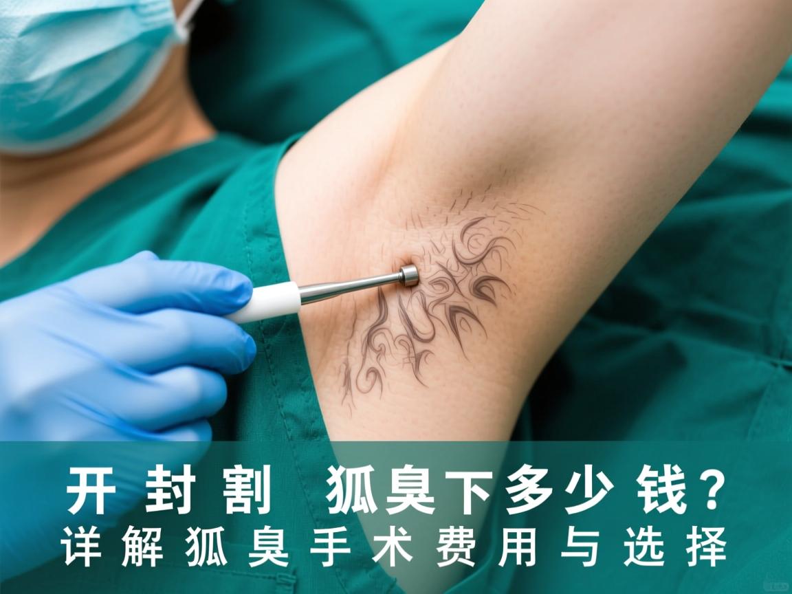 开封割狐臭多少钱?详解狐臭手术费用与选择 开封割狐臭多少钱?详解狐臭手术费用与选择