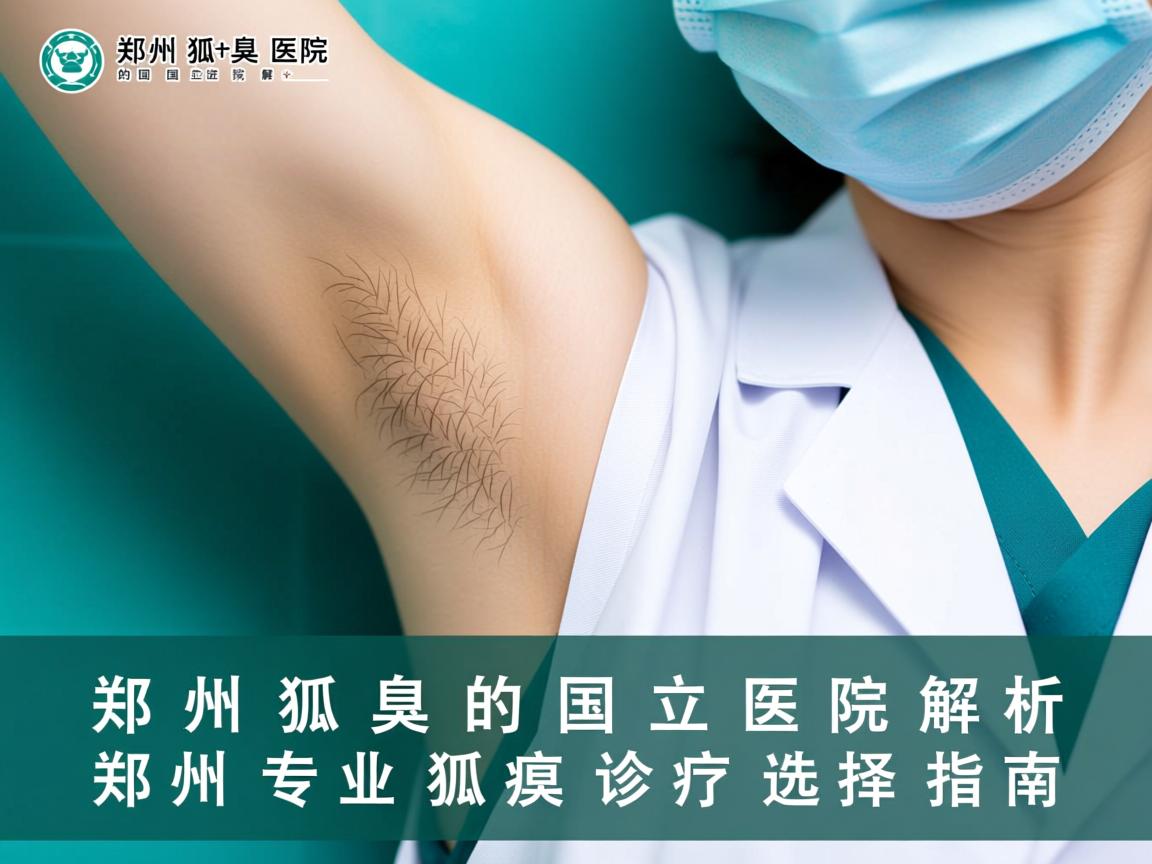 郑州治狐臭的国立医院解析，郑州专业狐臭诊疗选择指南