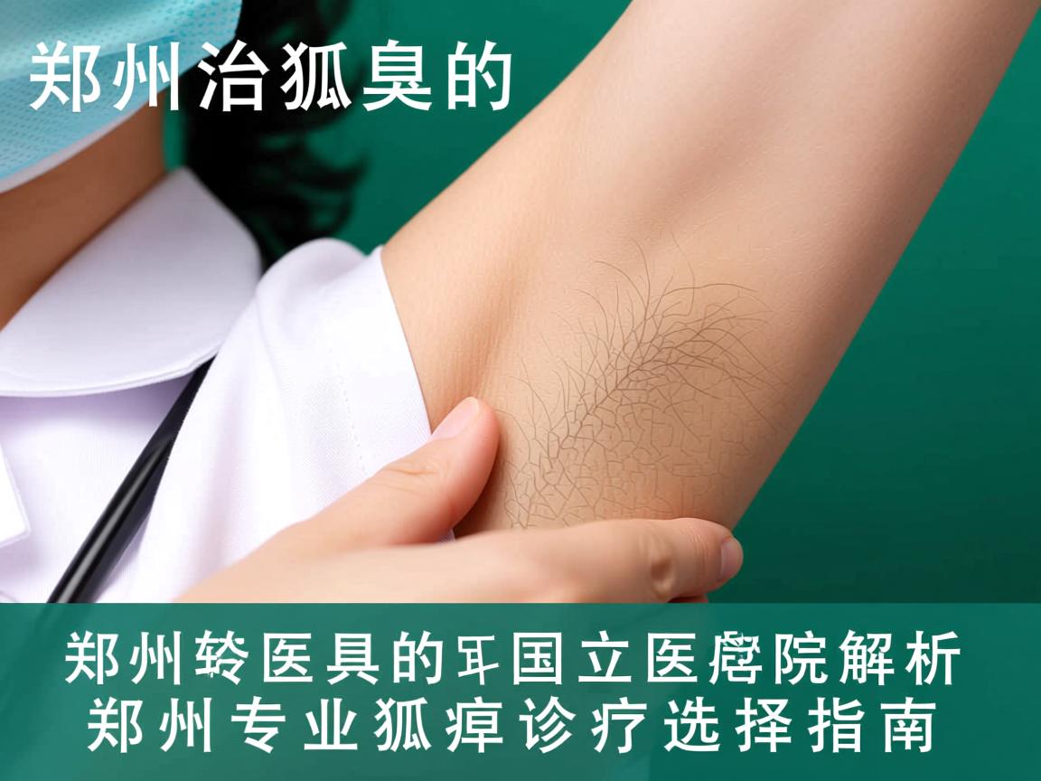 郑州治狐臭的国立医院解析，郑州专业狐臭诊疗选择指南