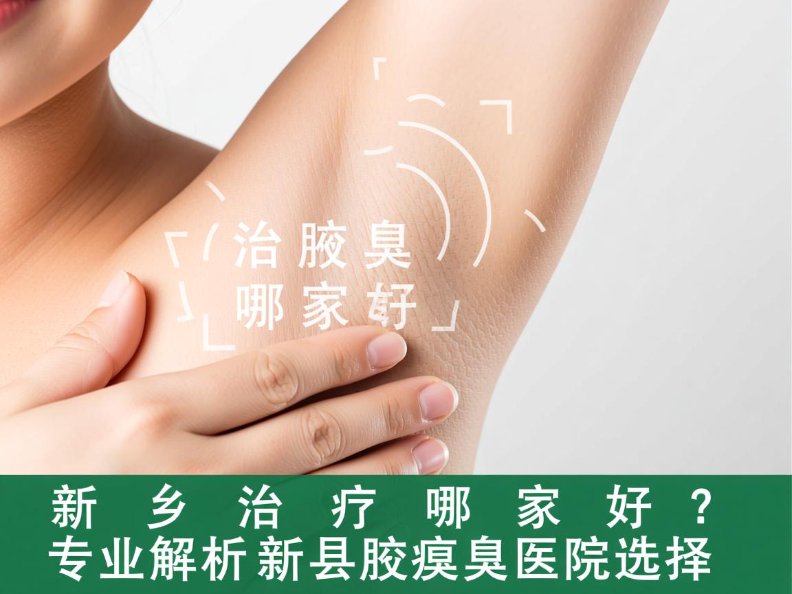 新乡治疗腋臭哪家好？专业解析新乡腋臭医院选择