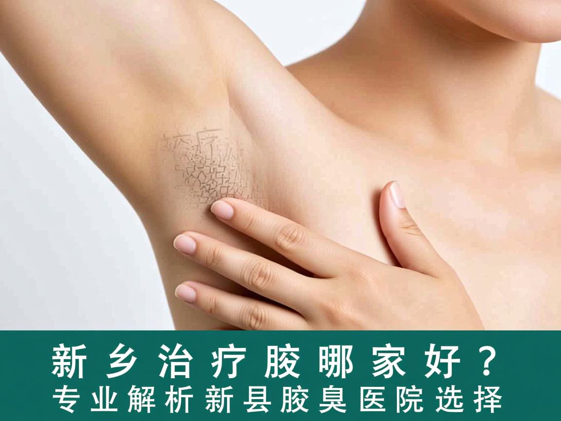 新乡治疗腋臭哪家好？专业解析新乡腋臭医院选择